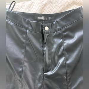 Misguided leather pants